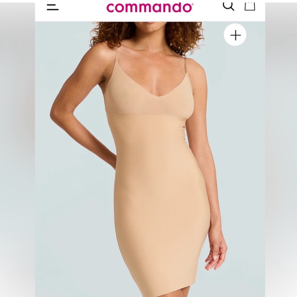 Commando Two-Faced Controll Full Slip Shapewear S… - image 1